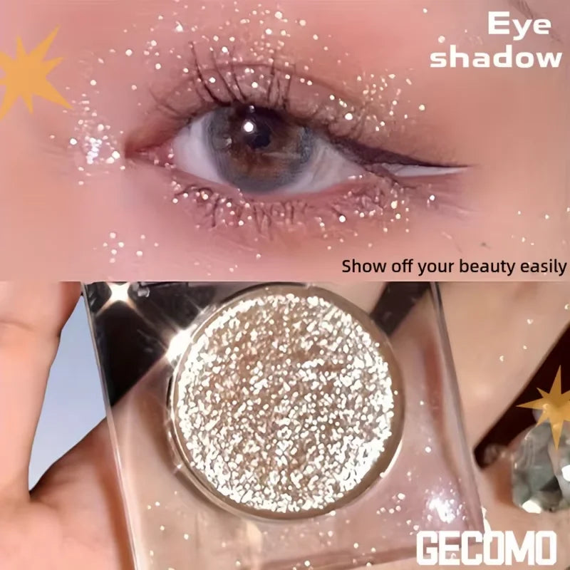 Long-lasting Glitter Eyeshadow Radiant Shine Finish Instant Zpaxo