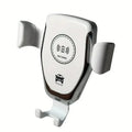 30W Fast Wireless Car Charger Mobile Phone Holder Gravity Induction Car Air Vent Phone Holder Stand For iPhone Samsung Xiaomi Zpaxo WHITE