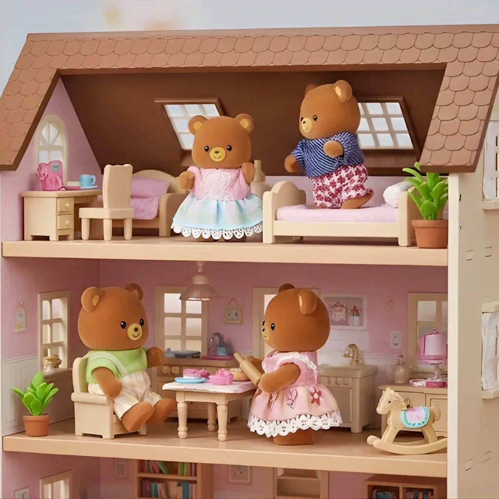 Cute Bear Doll Featuring Four Adorable Characters Role-playing Games
