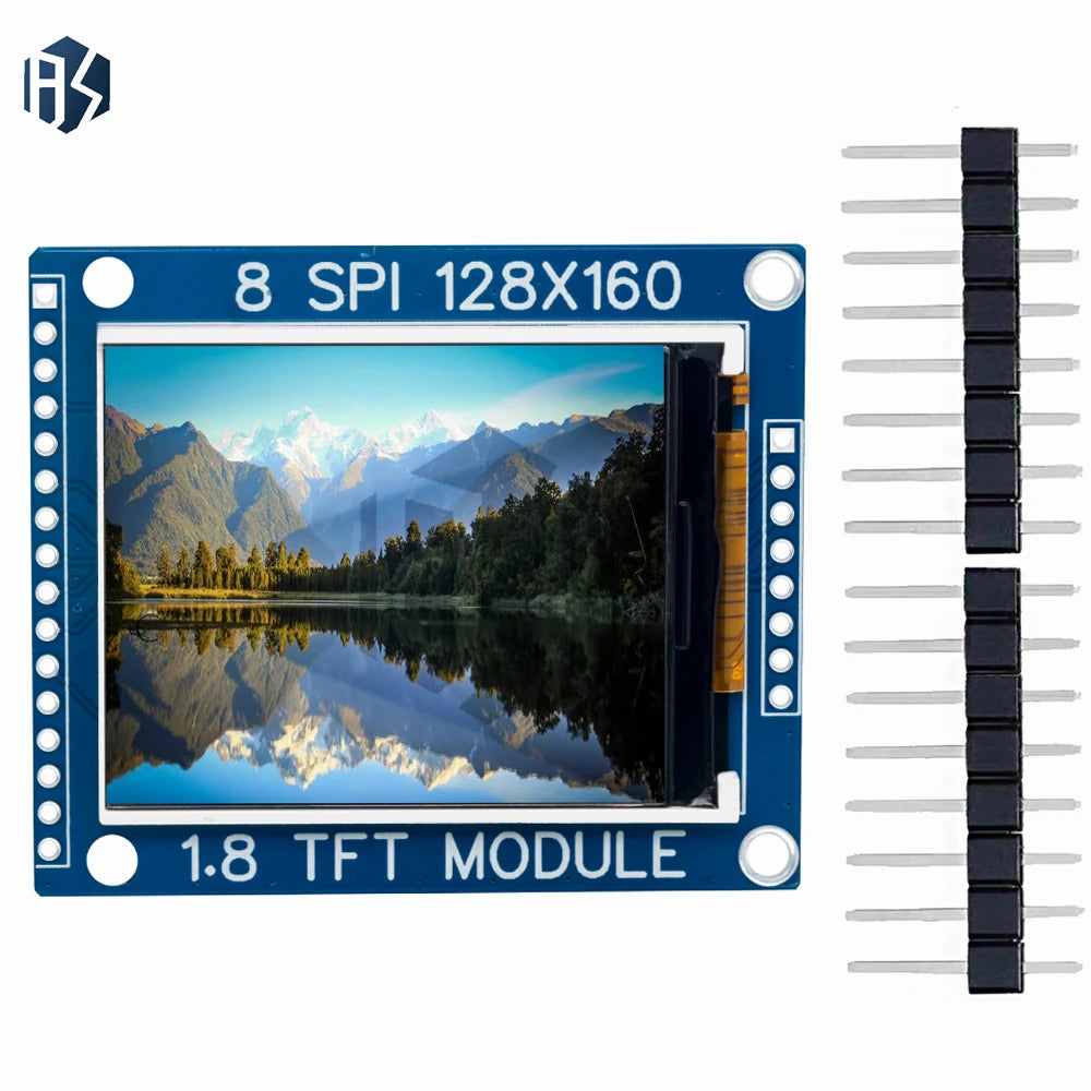 1 8 SPI TFT LCD Module 128x160 ST7735S IC Dual Voltage 3 3V 5V Zpaxo