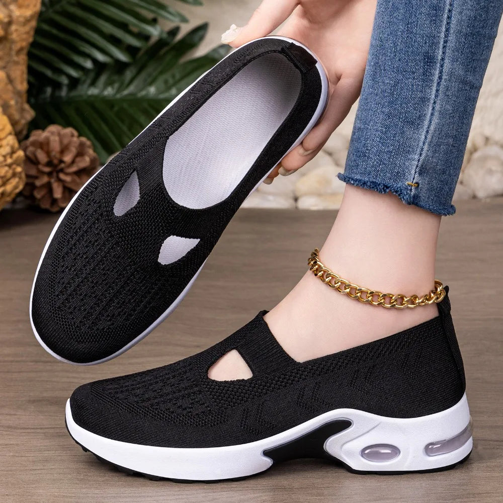 Women's 2026 Spring Versatile Casual Shoes One Step Breathable Soft