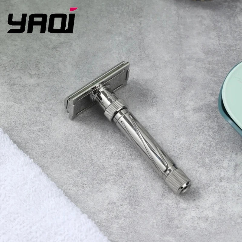 Yaqi Ultima Adjustable Stainless Steel Safety Razor for Men Safety Razor Zpaxo