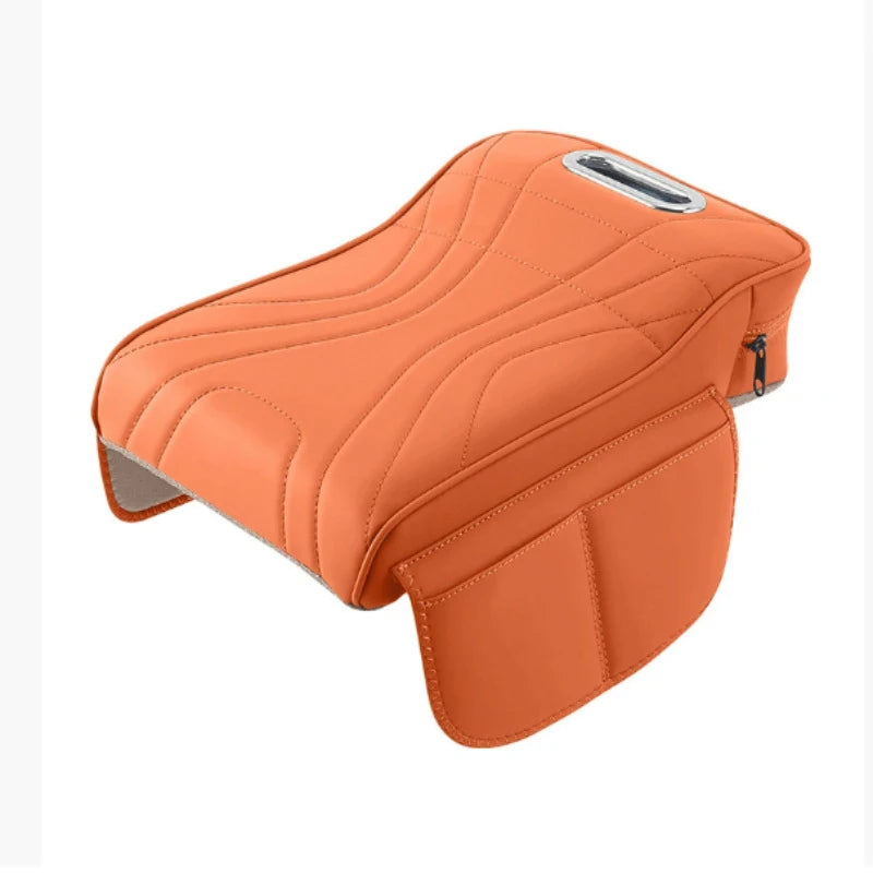 Car Armrest Cushion with Tissue Box – Console Extension Pad