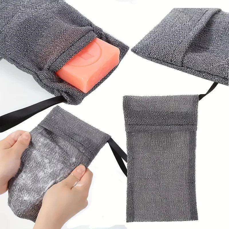 Foaming net for home use, bath soap bubble net, facial cleansing and cleaning soap bag Zpaxo