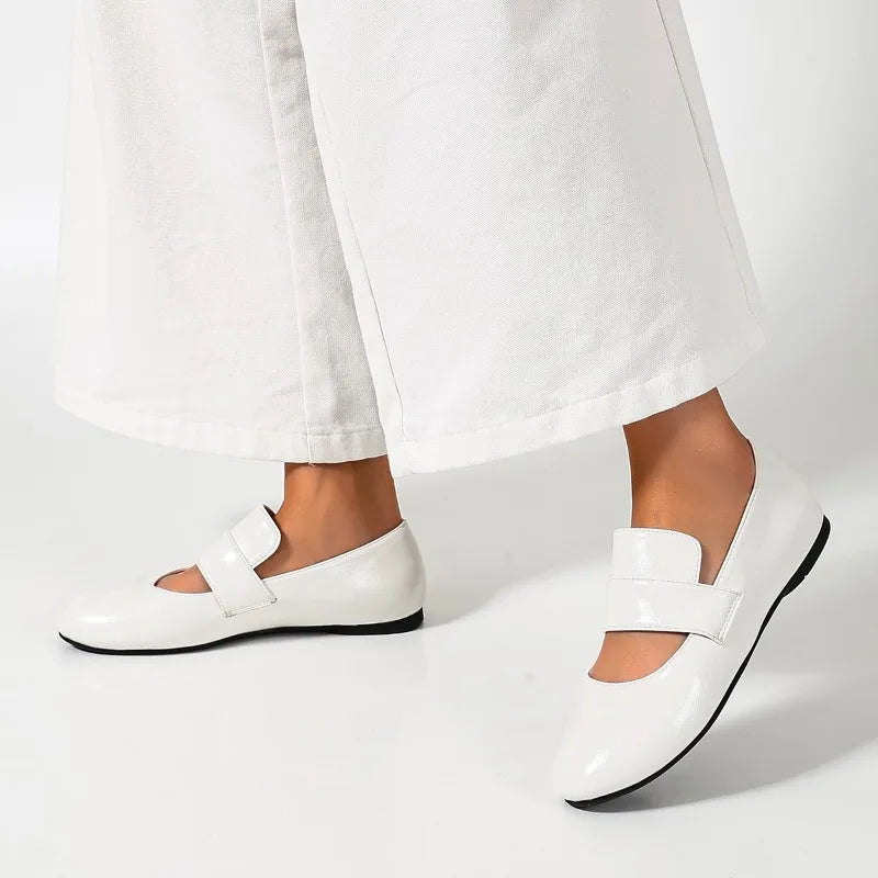 Spring Autumn Women's Solid Comfortable Single Shoes Women Round Toe Zpaxo