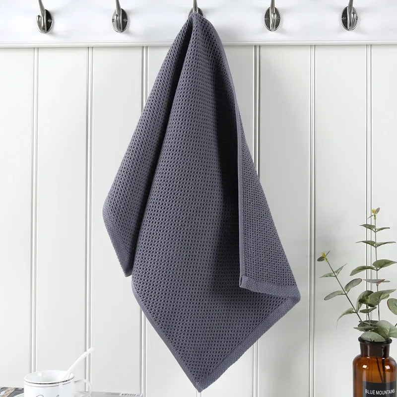 6PCS No Trace Honeycomb Absorbent Dish Tableware Kitchen Rag Towel Glass Cleaning Cleaning Tool Towel Zpaxo