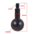 Ball Head Mount 1 4 Screw Adapter Camera Bracket Male Thread Ballhead