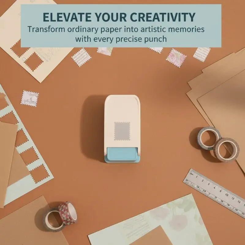 Square Card Embosser Border Punch – DIY Scrapbooking Tool