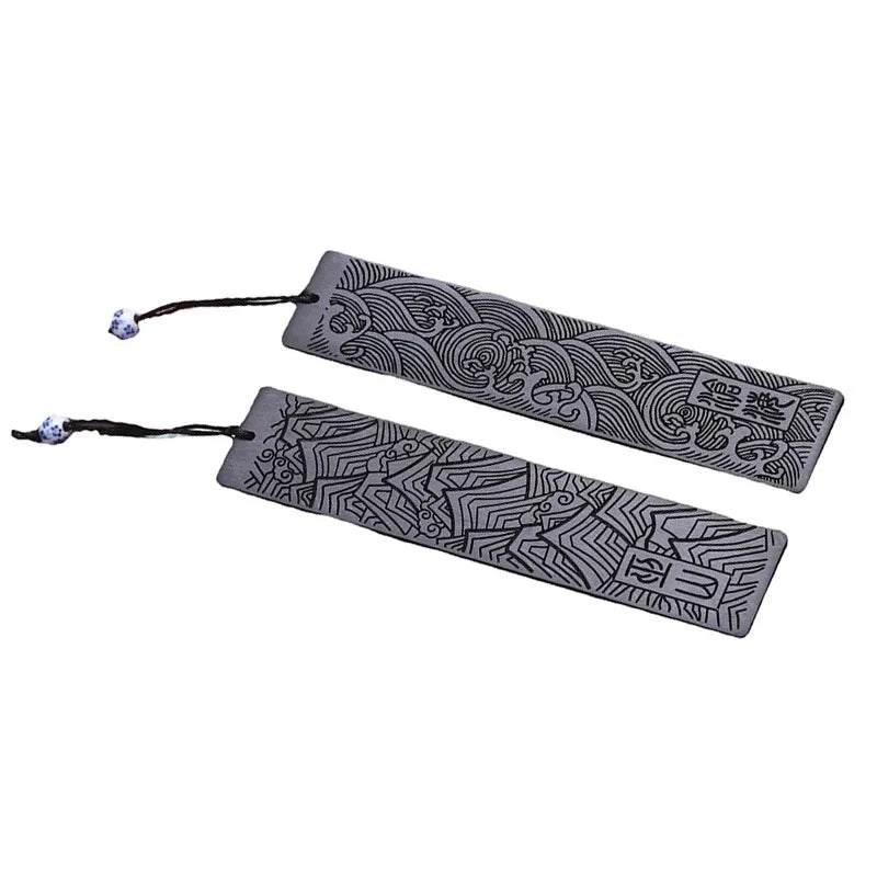 Rosewood Carved Bookmark – Wushan & Canghai Love Gift Carved Wood Bookmark Zpaxo