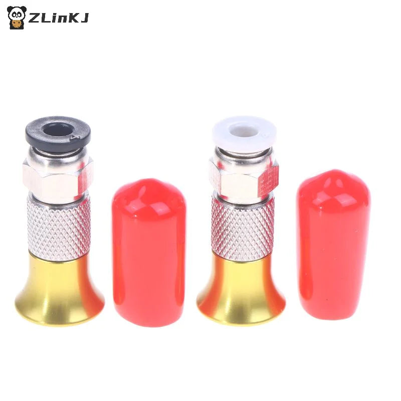 ▶1/4PCS 3D Printer Filament Dryer Box Accessories PC4-M6 Pneumatic Straight Connector 4*2.5mm PTFE Tube M6 Feed Fitting Coupler Zpaxo