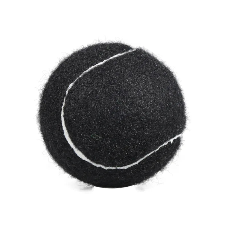 Yoga Fitness Shaping Tennis Campus Training Competition Specialized High Elasticity Rubber Tennis Ball for Training Competition Zpaxo black 15pcs
