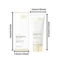 Ouhoe SPF 50+ Mild Moisturizing Sunscreen UVA/UVB Sunblock 50g Moisturizing Sunscreen Zpaxo 50g boxed