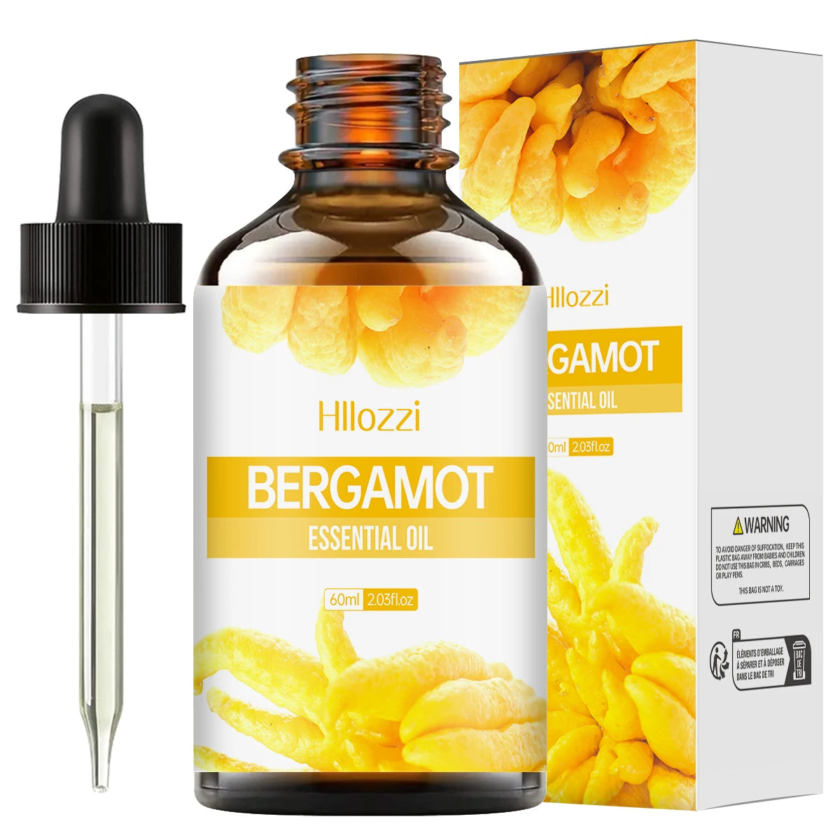 BERGAMOT ESSENTIAL OIL High-quality Moisturizing Nourishing Massage Zpaxo 60ml BERGAMOT Other