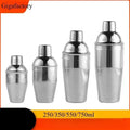 2025 Hot 250/350/550/750ml Stainless Steel Cocktail Shaker Wine Mixer Cocktail Shaker Professional Barware Party Bar Tools Zpaxo 550ml