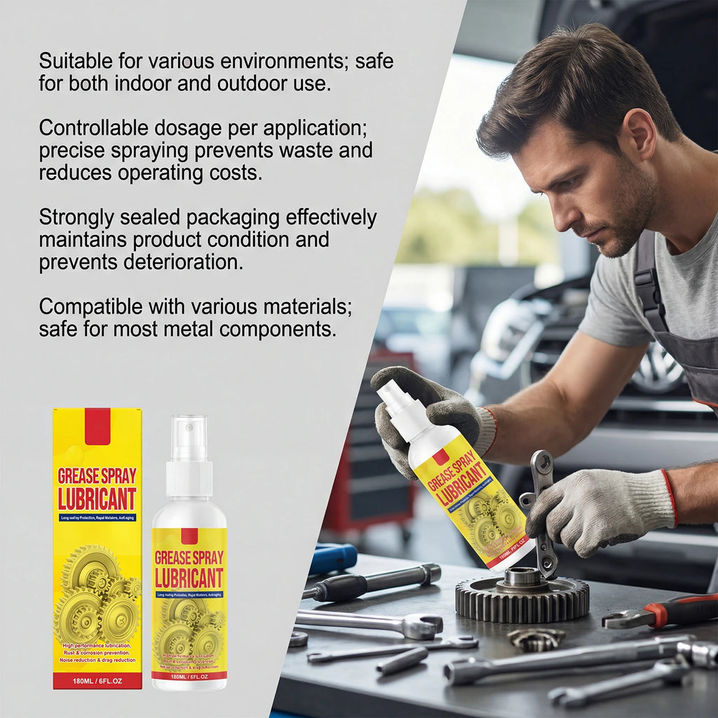 Rust Remover Lubricant Spray Multi Purpose Anti Rust Lubrication Smooth Operation For Auto Parts Home Tools Cleaning Maintenance Zpaxo