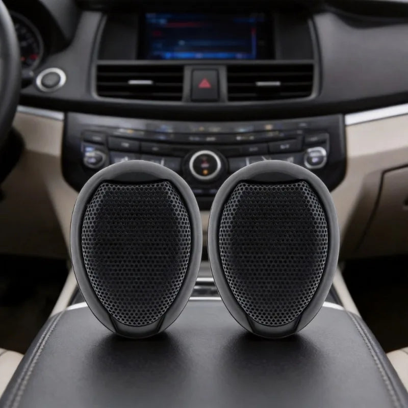 1000W Car Dome Tweeters – HiFi Waterproof Speaker Pair