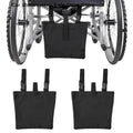 M1Pcs Waterproof Oxford Wheelchair Hanging Storage Bag Adjustable