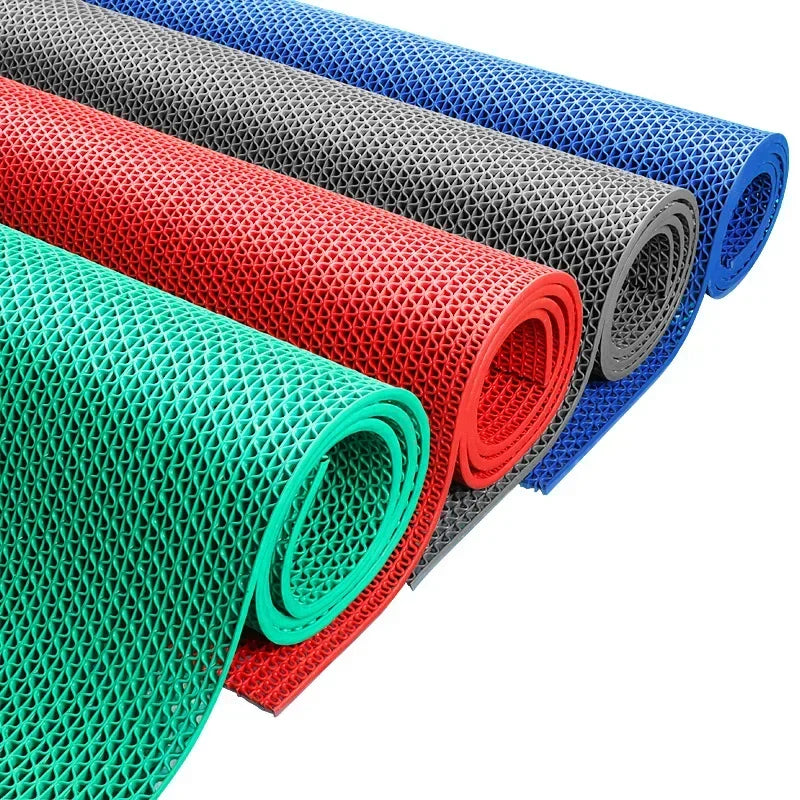 Drainage Non Slip Mat Commercial Floor PVC Bathroom Pool Mesh Big