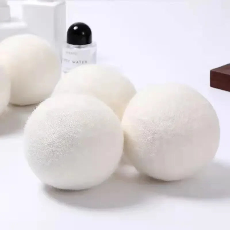 Nature Wool Dryer Balls Fabric Softener Ball for Sensitive Skin Reusable Softener Laundry Ball Home Washing Machine Accessories Zpaxo
