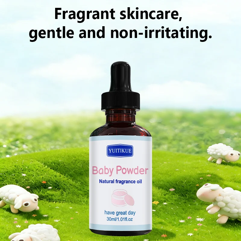 YUITIKUE Baby Powder Fragrance Oil | Floral Aroma 30ml Fragrance Oil Zpaxo