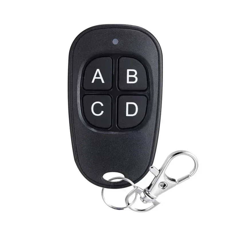 Garage Door Remote Control Duplicator 433MHz 433 92MHz Code Grabber Zpaxo black