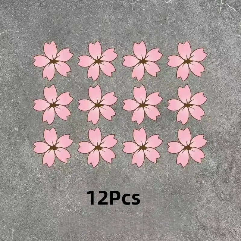 CM12 20 Bicycle Car Cherry Blossom Sticker Body Motorcycle Helmets Zpaxo A2