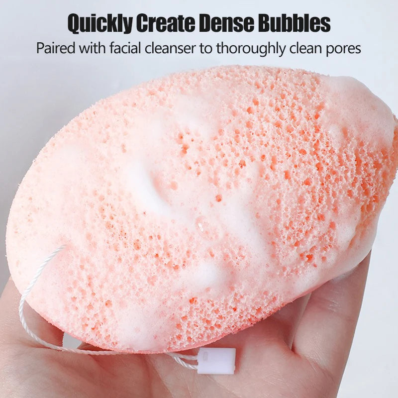 Face Cleaning Sponge Pad for Exfoliator Mask Facial SPA Massage Sponges Makeup Cosmetic Removal Pad Facial Body Clean Sponge Zpaxo