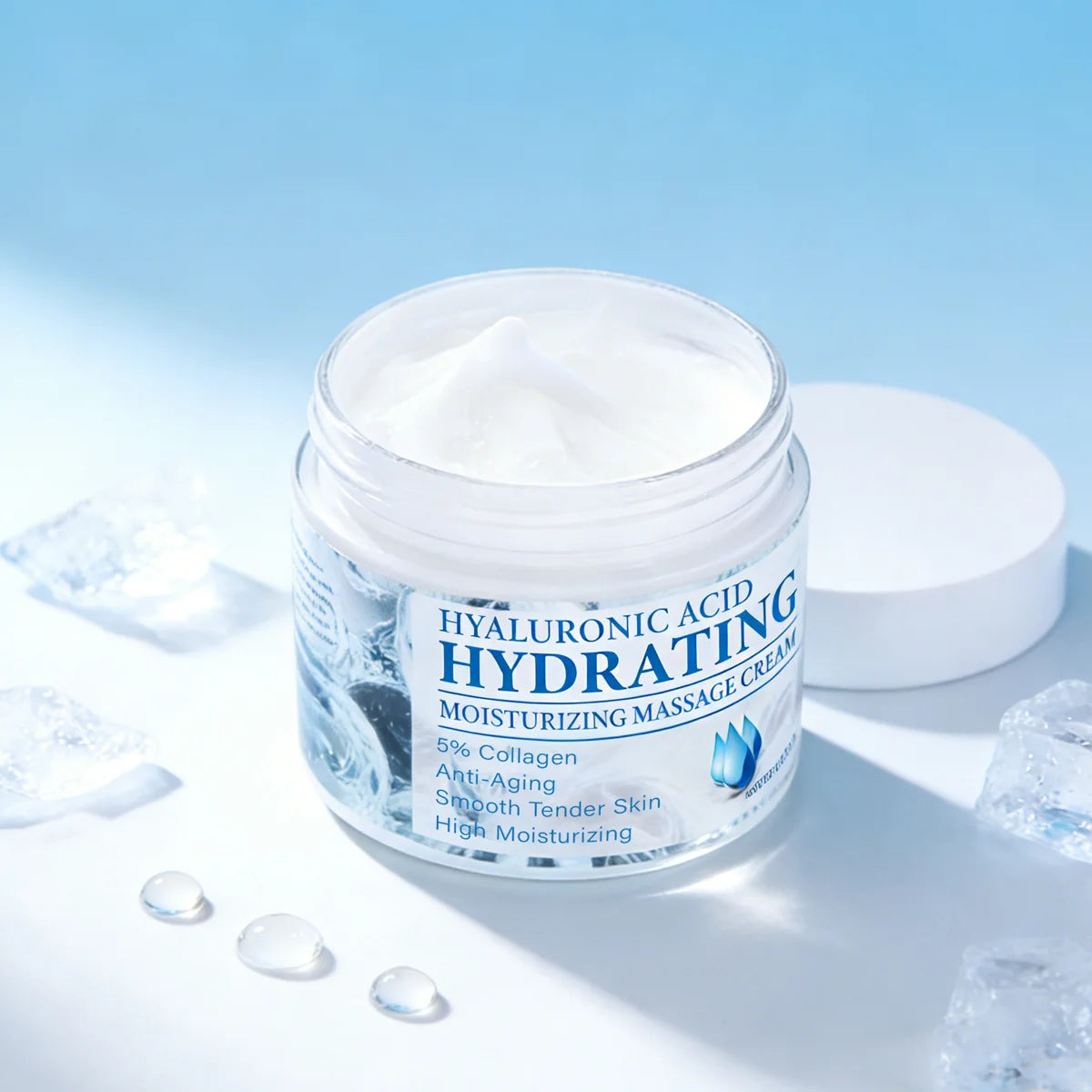 120g Hyaluronic Acid & Collagen Deep Moisturizing Face Cream Face Moisturizing Cream Zpaxo 120g