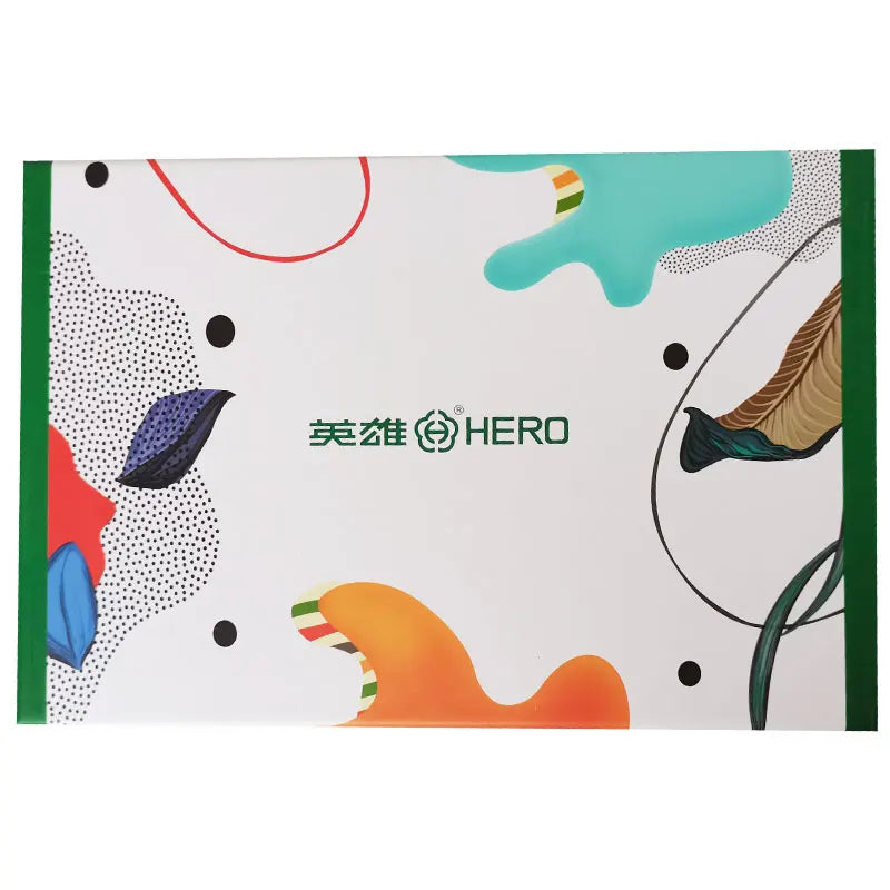 Hero 9336 Fountain Pen With EF Nib Writing, Smooth Green Metal Rod, Student Practice, Business Office Stationery Zpaxo
