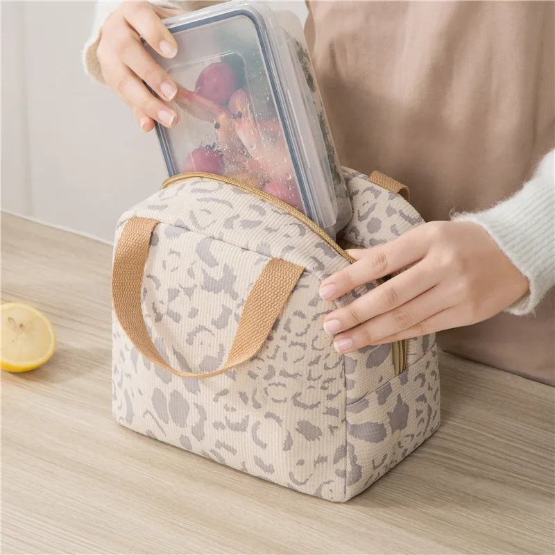 2026 New 1 Pack of Ink Pattern Insulation Bag, Bento Lunch Box Bag, Outdoor Travel Ice Pack, Picnic Bag, Lunch Bag Zpaxo