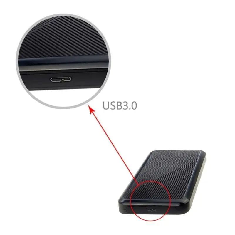 652F 2 5 USB3 0 SSD Enclosure Case 5Gbps External Box Disk Zpaxo