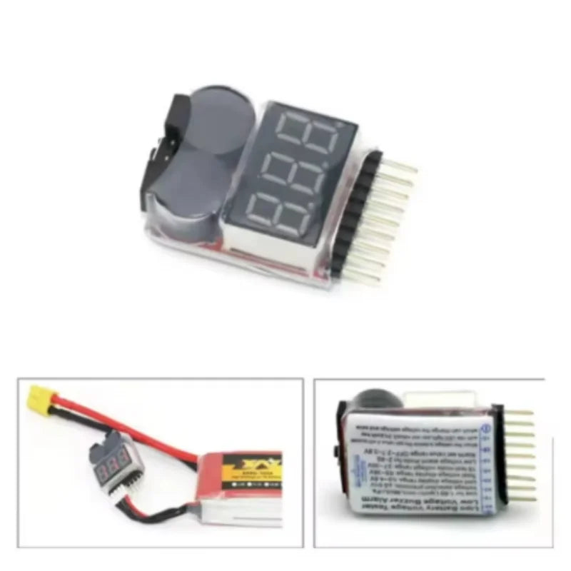 New 1-8S power display/BB low voltage/alarm XB100 power display/dual function buzzer Zpaxo