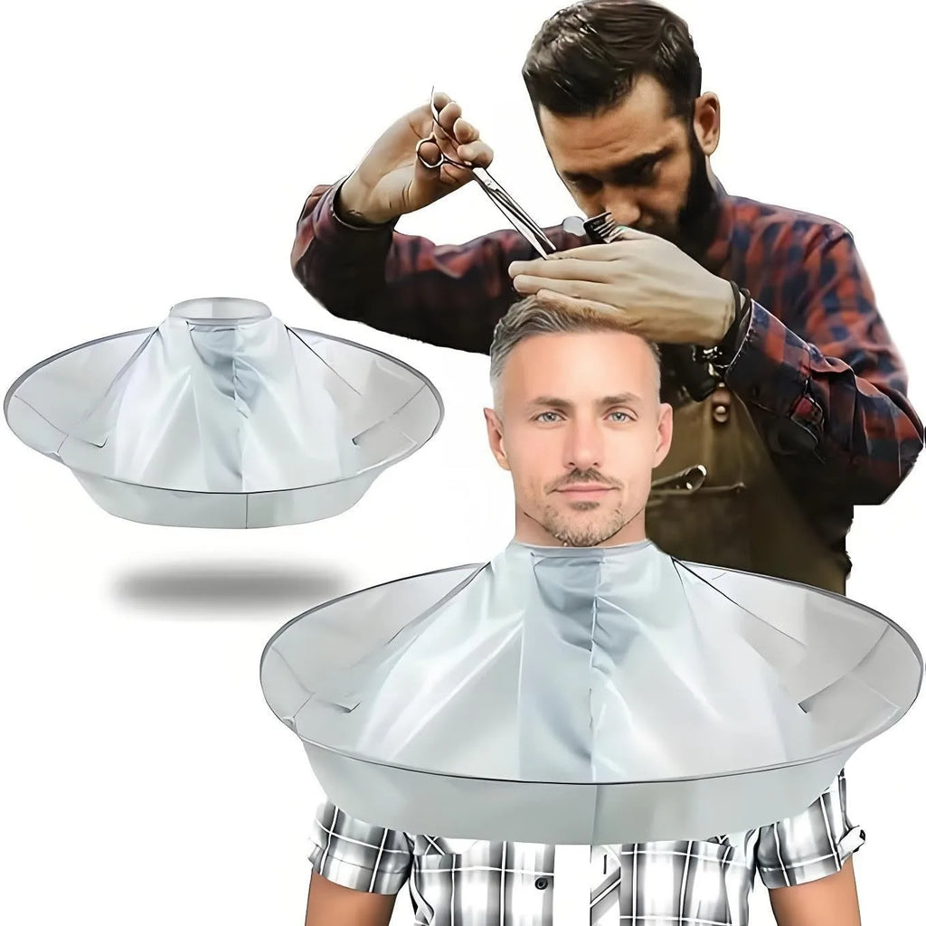 DIY Hair Cutting Cloak Umbrella Design Cover, Suitable For Salon Barber Cutting Cloak Wrap, Foldable Waterproof Portable Zpaxo