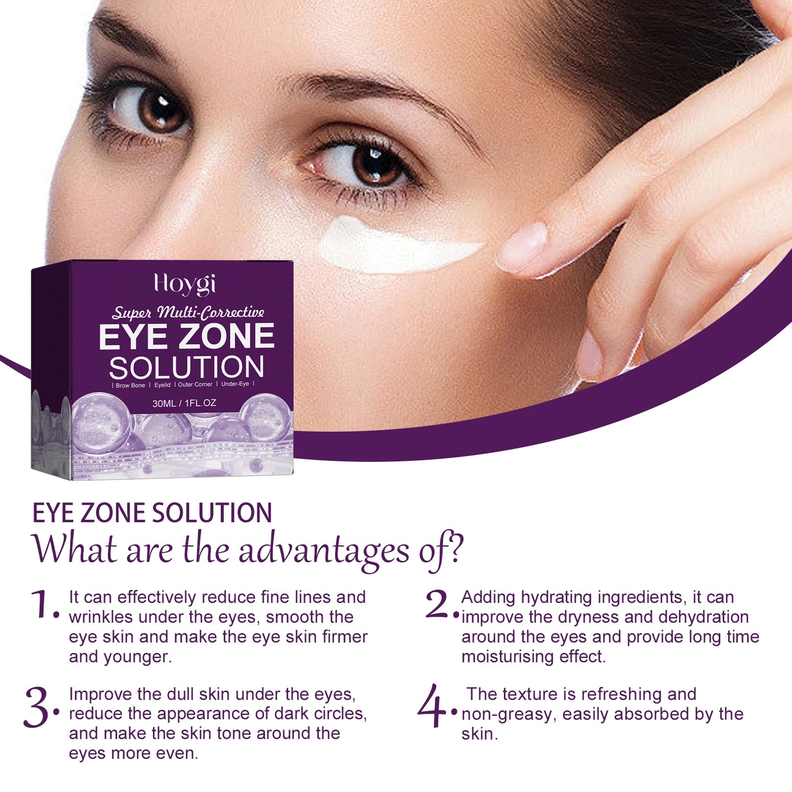Hoygi Eye Cream – Bags, Dark Circles & Fine Lines Anti-Aging Eye Cream Zpaxo