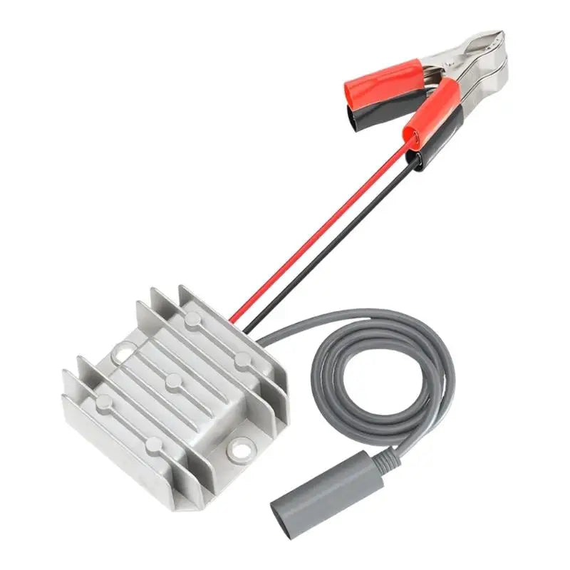 652F 30V Output Power Module with Battery Clamp Input and Metal Heatsink Housing Zpaxo