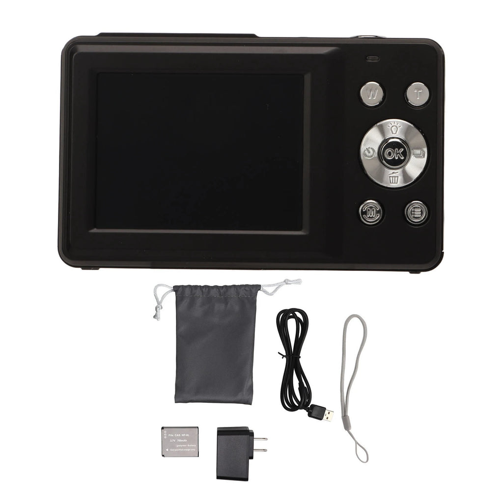 Digital Camera HD 1080P 44M 16X Zoom Autofocus Screen Portable Pocket