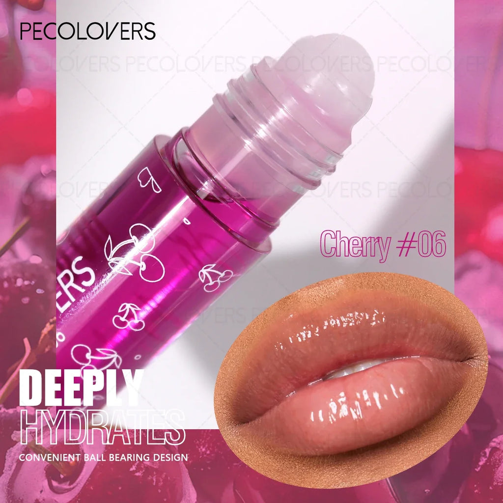 Moisturizing Lip Oil Jelly Strawberry Tinted Capsule Liquid Lip Blam Waterproof Transparent Color Lip Oil Zpaxo