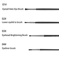 Including 4 Eyeshadow Brushes-ultra-soft Eyeliner Brush Detailed Zpaxo Eye Detail Brush
