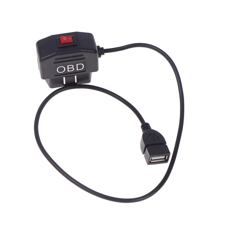 OBD Hardwire Kit USB 5V 3A – 24Hr Dash Cam Parking Monitor