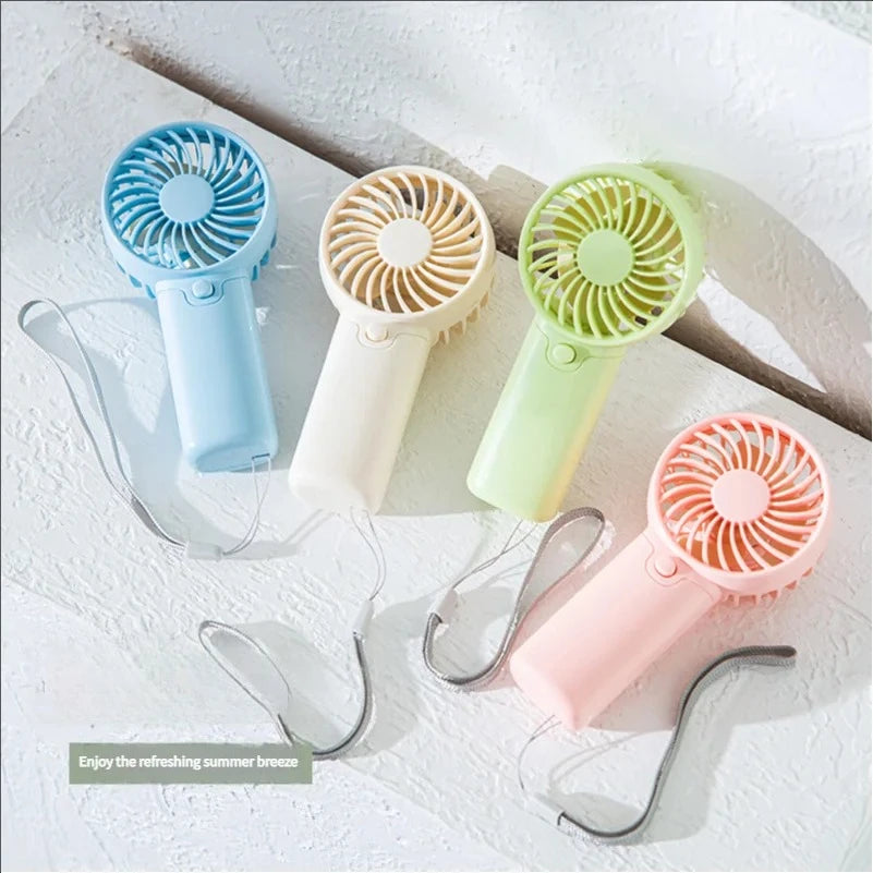 Portable Fan Convenient Creative Small Pocket Hand-held Lightweight