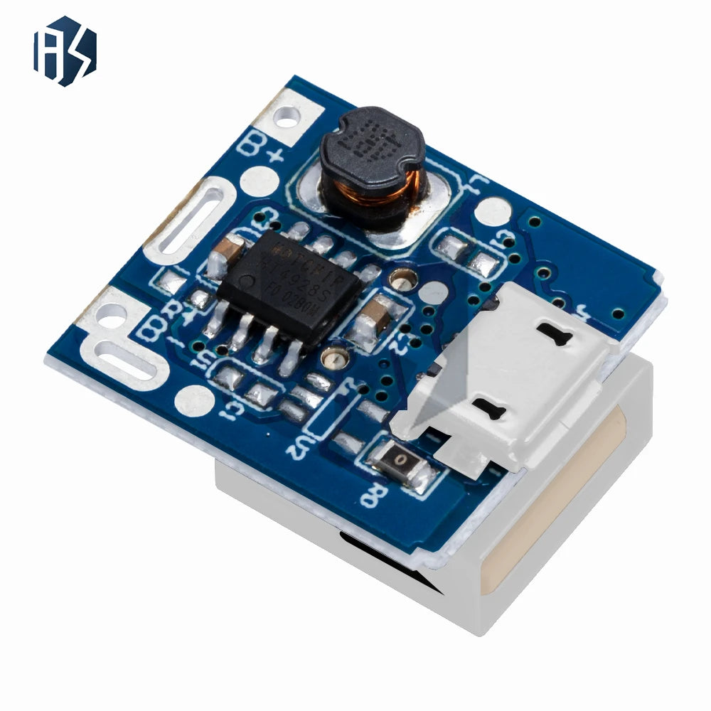 10PCS 5V Boost Module (134N3P): Lithium/LiPo Protection with LED Display – USB/Type-C Compatible for DIY Charger Projects Zpaxo