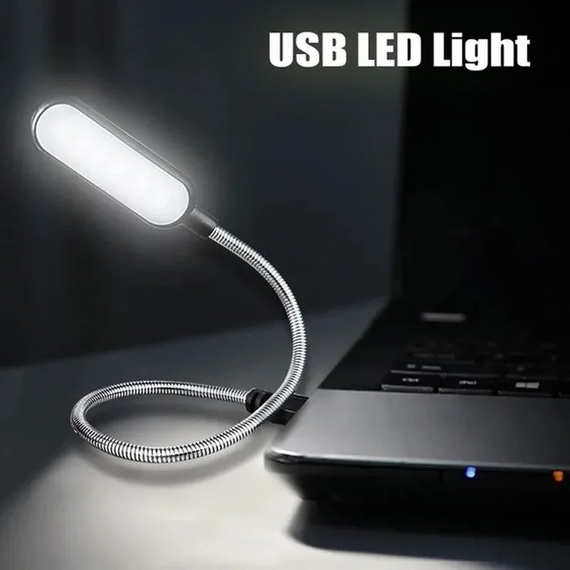 POCKETMAN USB Book Light – Flexible LED Reading Light for Laptop