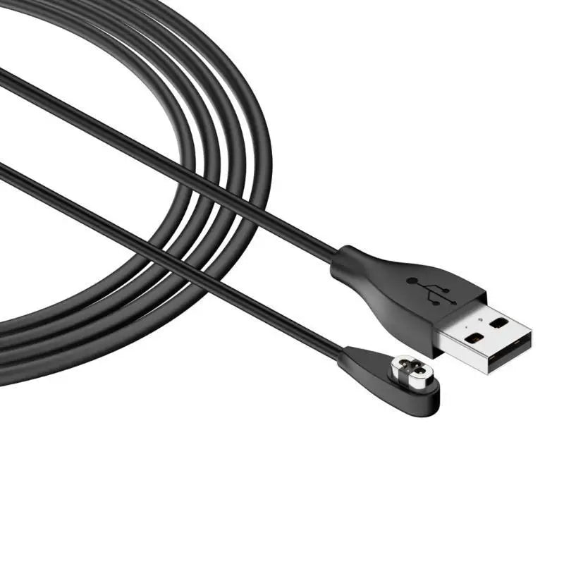 Magnetic Replacement Charging Cable Type C/USB 4Pin Earphones Fast Charging Wire Line for S710 Black Zpaxo