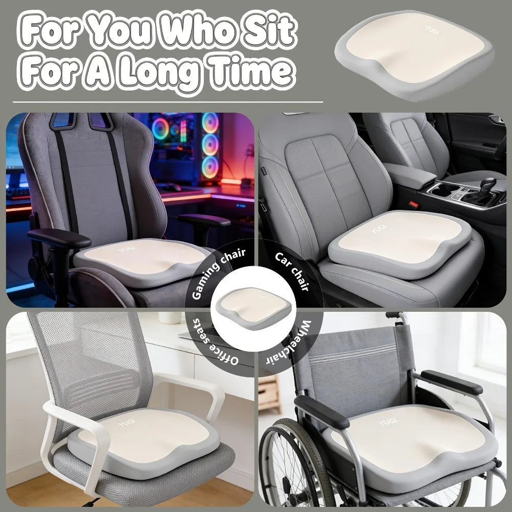 Portable Office Car Seat Cushion Lightweight Chair Accessory 10-Hour