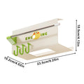 Wall Mounted Tissue Box Holder Paper Rack Hook No Drill Toilet Napkin