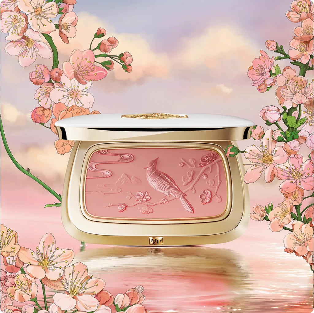 MAOGEPING Feather Light Blusher Featherlight Texture Rosiness Cheek Zpaxo