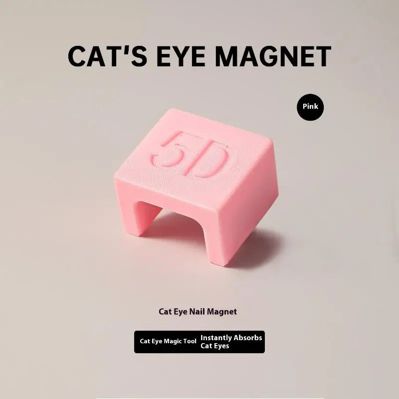 U-Shape Cat Eye Nail Magnet – 5D Wide Beam Manicure Tool
