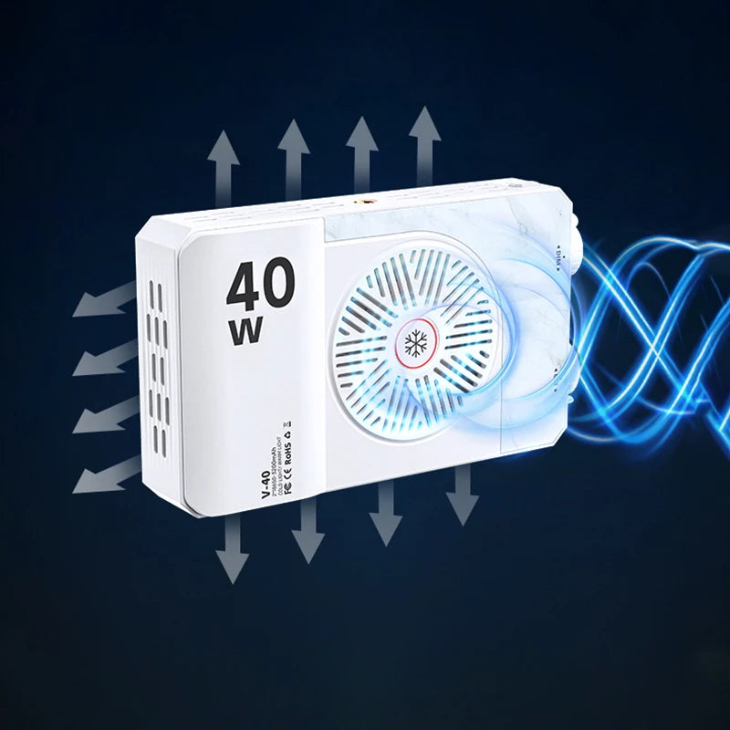 40W LED Camera Light 2500K-9000K Bi-color 4400mAh Video Lamp Handle
