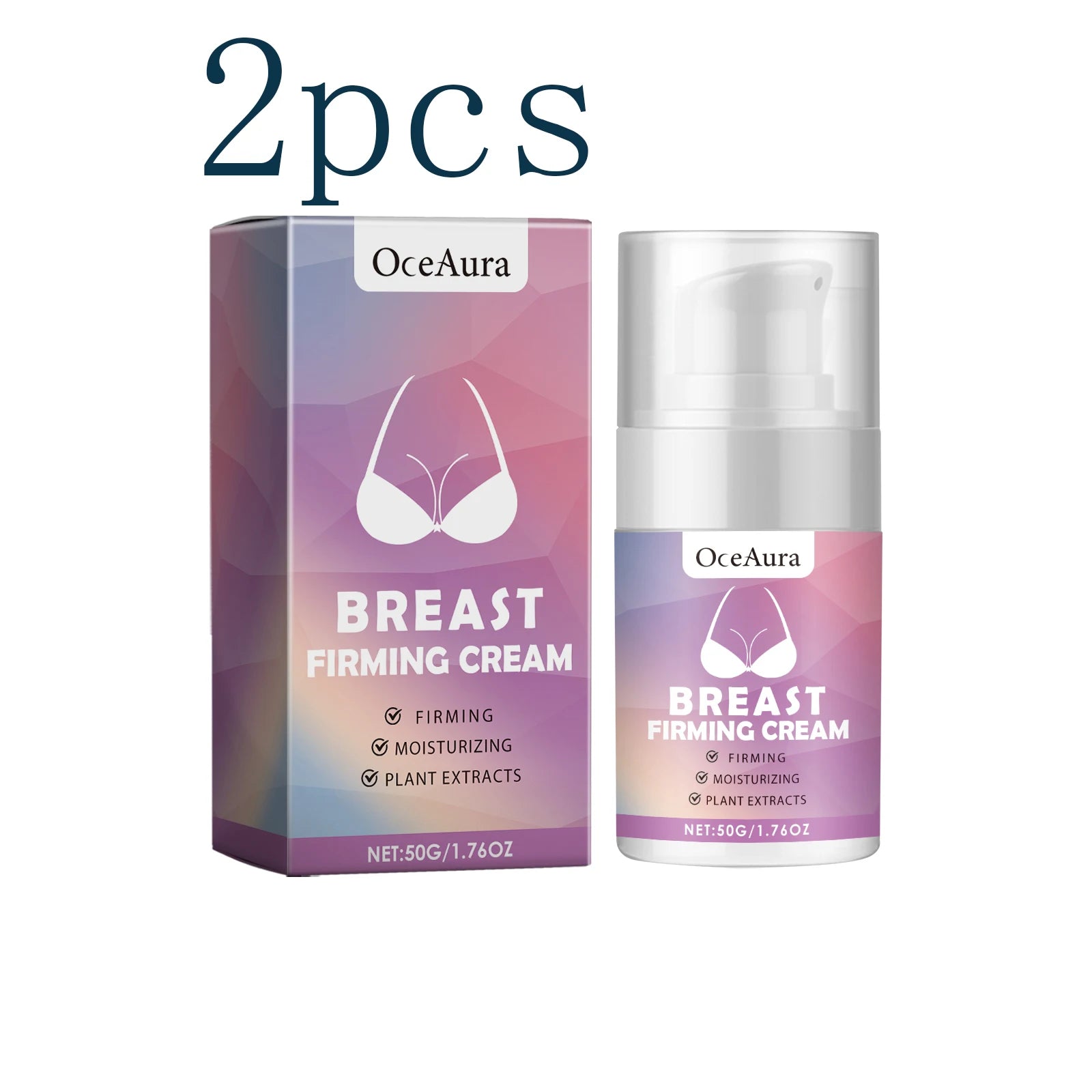 Breast Firming Care Cream, Moisturizing Massage & Nourishing Lifting Cream for Plump, Tight and Smooth Breast Skin Zpaxo 2pcs