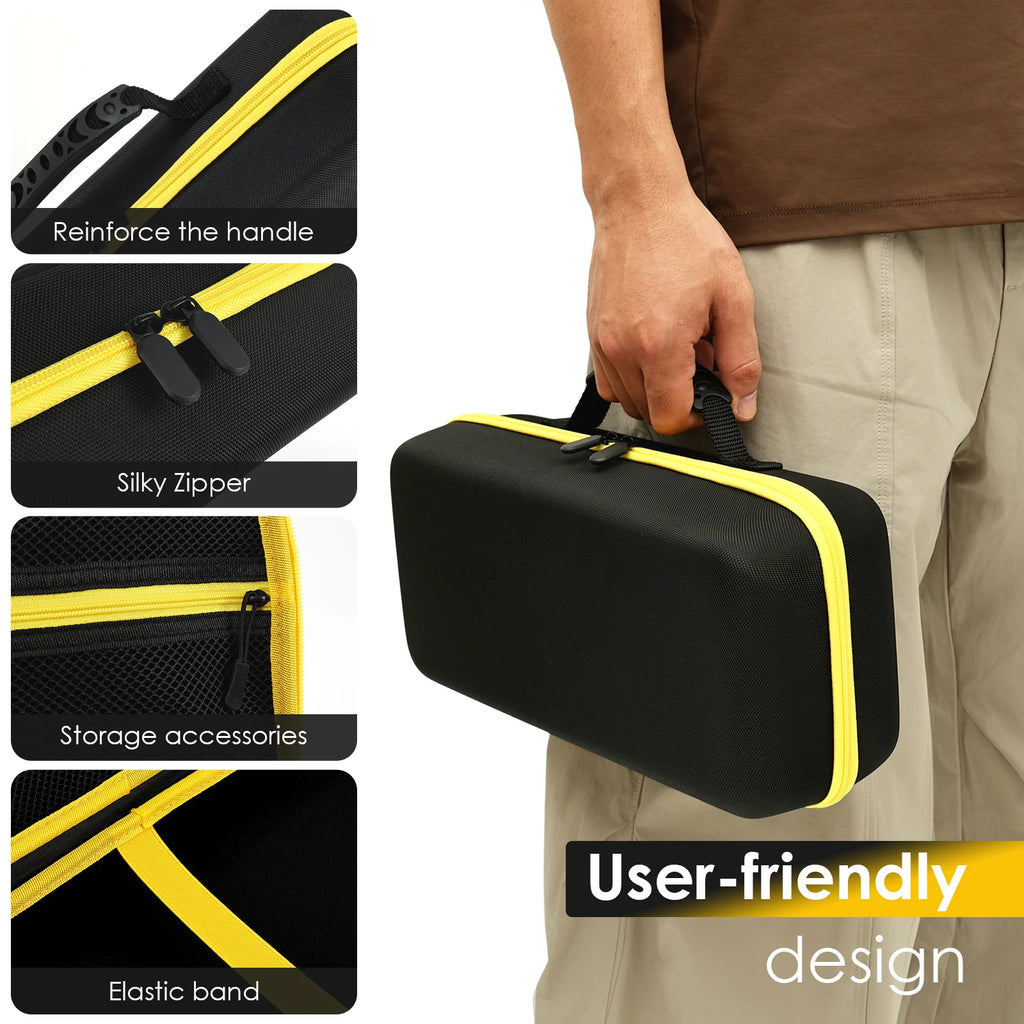Car Vacuum Hard Case For Fanttik V8 V10 Apex Mate Bag Storage Organizer Cleaner EVA Shockproof Waterproof Protective Travel Trun Zpaxo